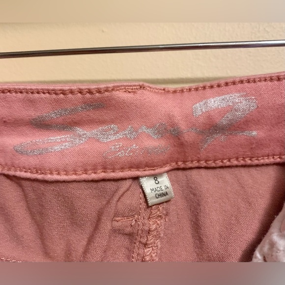 High Rise Ankle Skinny Pant - Pink - Size 8 - Picture 6 of 7